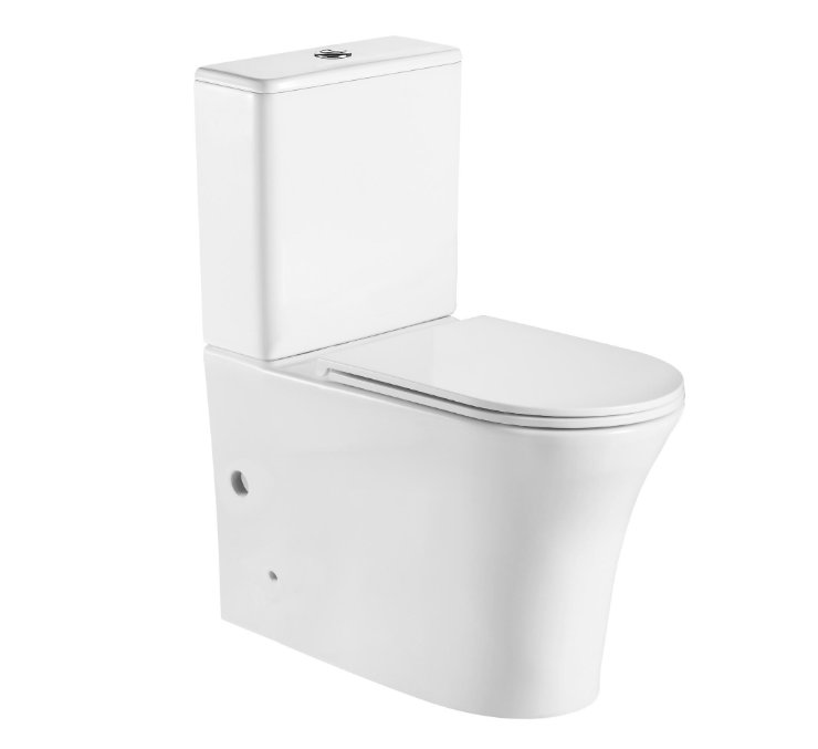 Pack WC Compaq Salida Dual – 36.5 × 61 × 82 cm, White