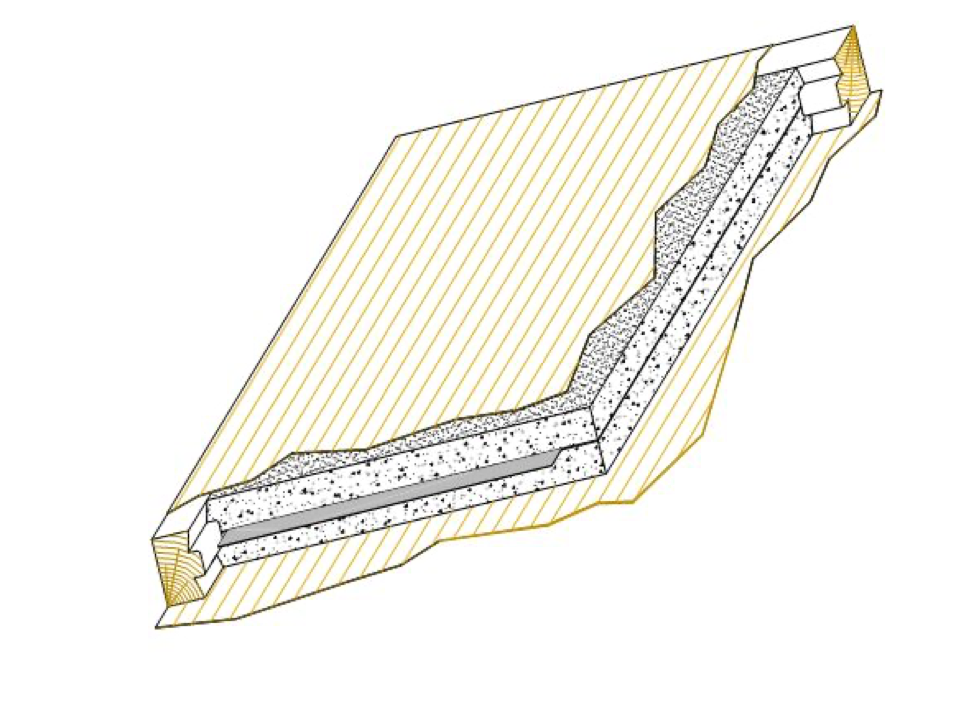 Beveiligingsdeur – Entree – Sapelly Fineer – Rechts 203 cm × 82,5 cm