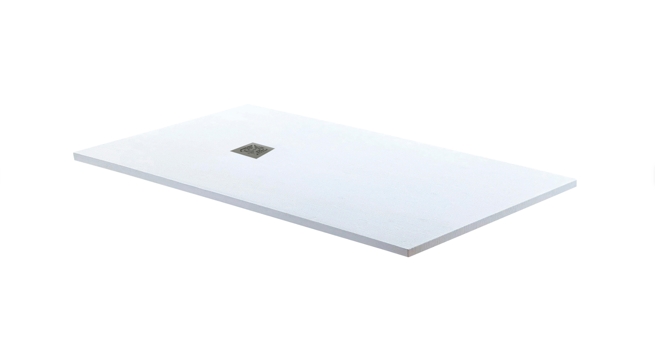 Duschwanne Rechteckig Valencia Kunstharz – Blanc – 70×120×3 cm