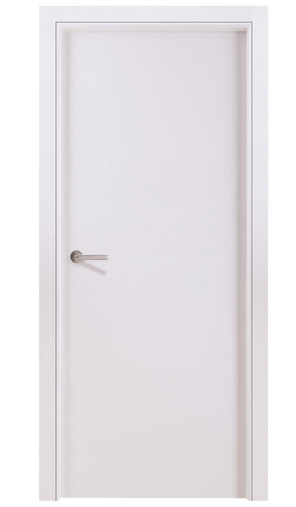 Puerta interior – lacada en blanco – 82,5 cm – apertura derecha