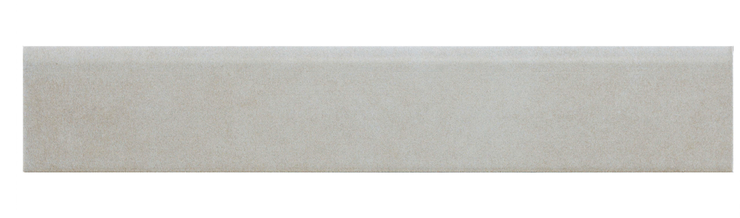 Cemento Greige ceramic baseboard – 1.80 m