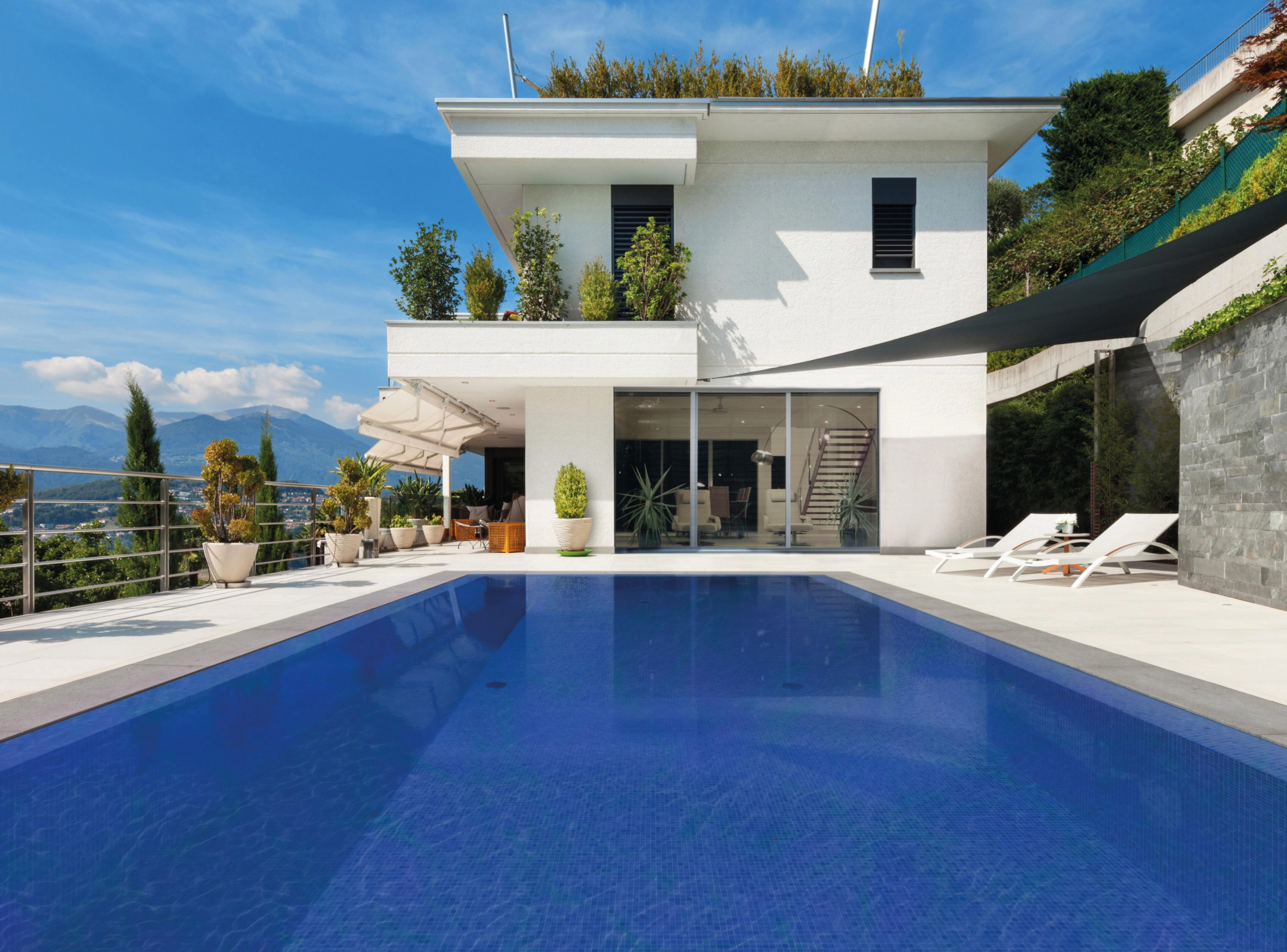 Mosaico piscina Cíes 31×46,7cm - Mosaico de vidrio Blaugrün - 11,50 €/m²