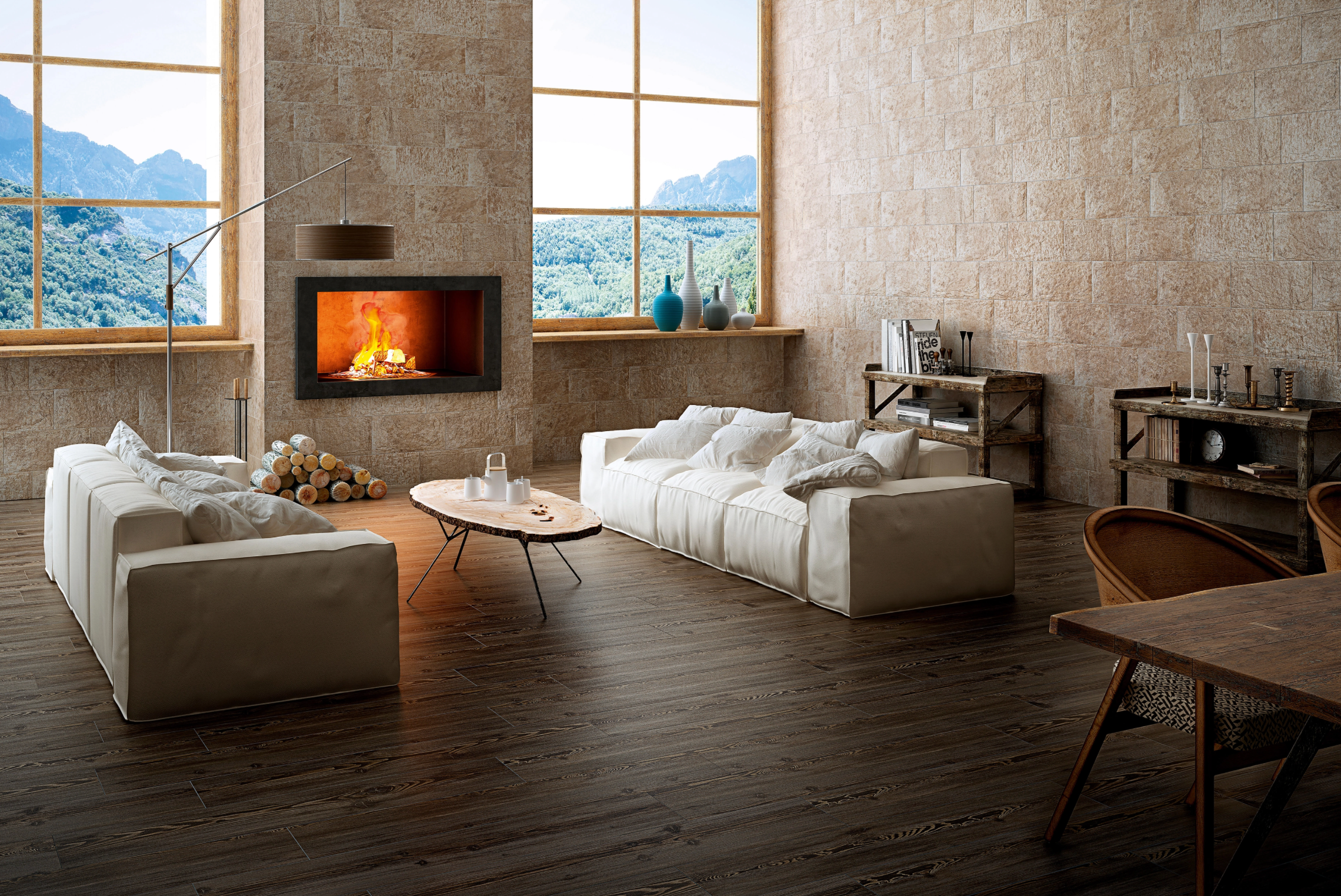 Burela Beige Stoneware Tile – 25 × 50 cm – €9.50 per m²