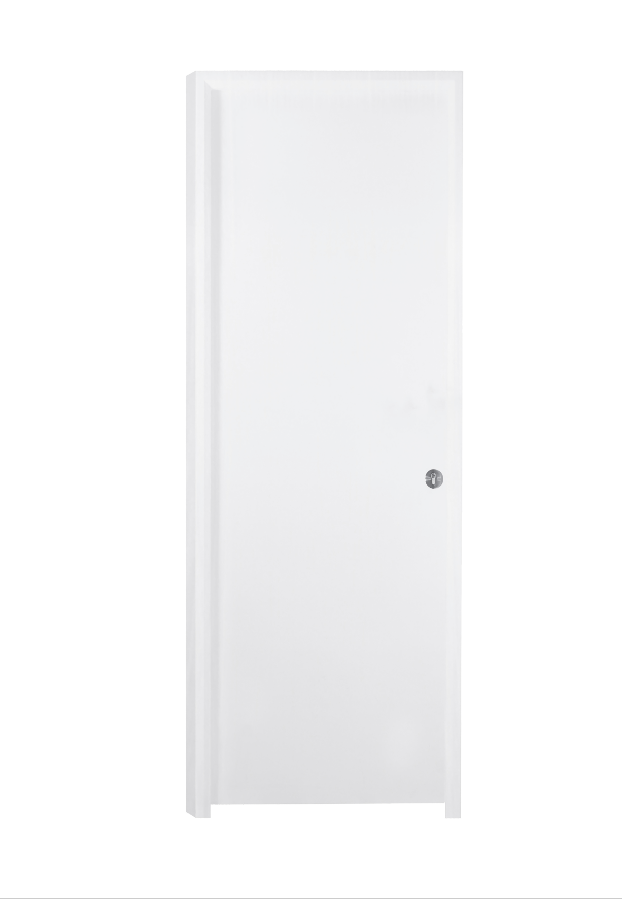 Blindada security door – Sapelly/white – 80×205 cm – right-hand opening