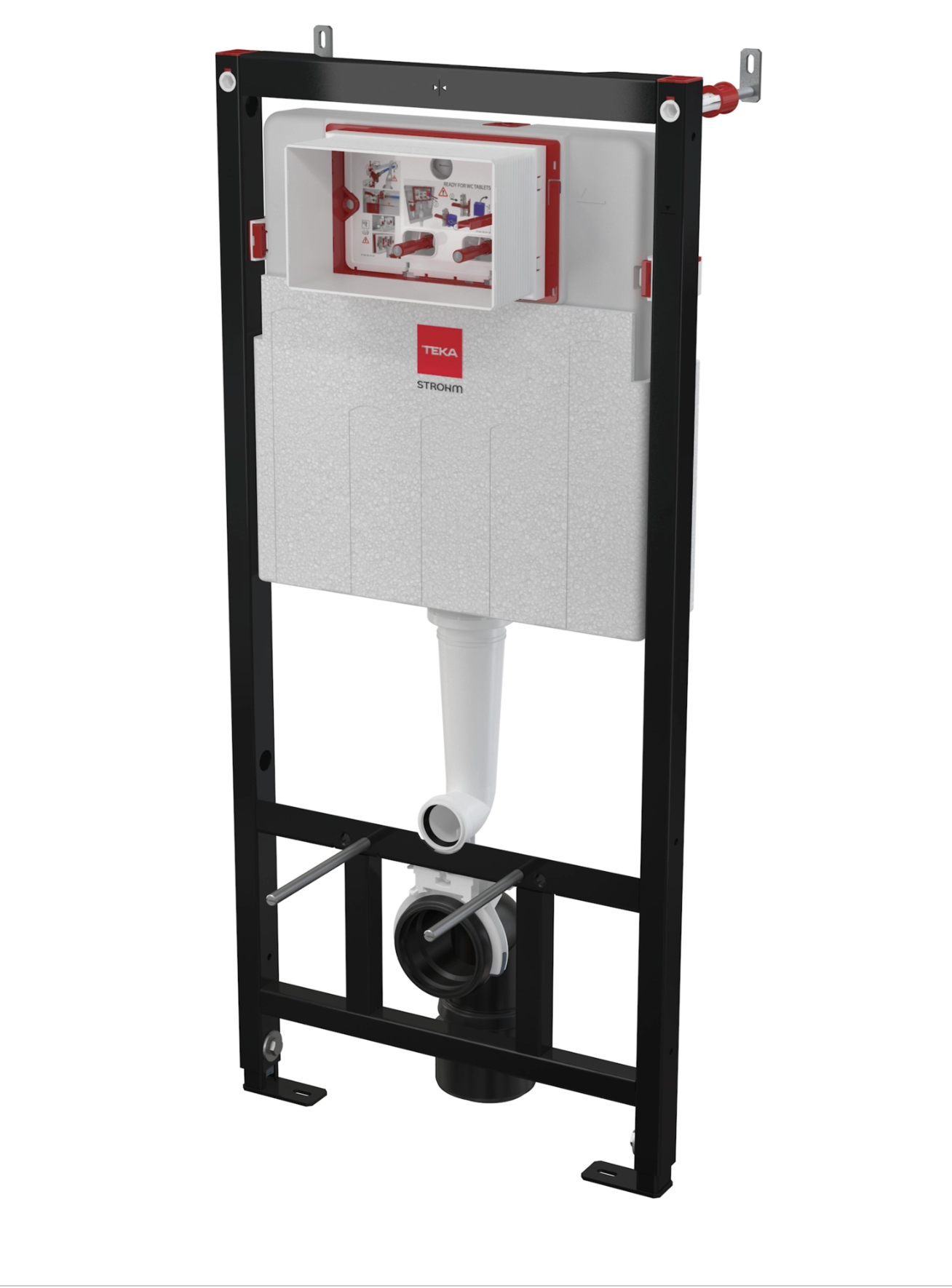 Élément WC TEKMODUL – 12,5 cm Tiefe – avec Unterputz-Spülkasten