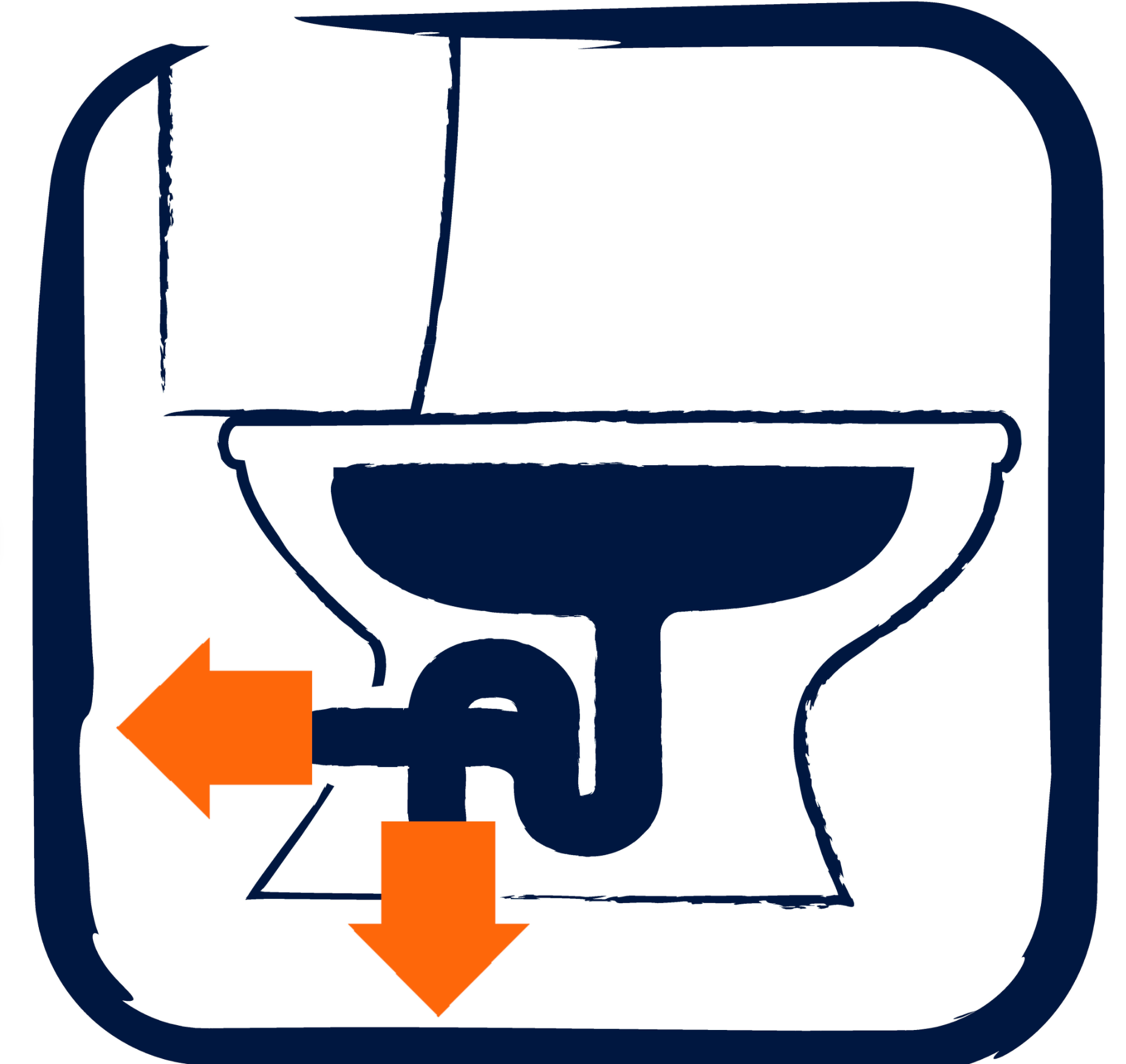 TRITON toilet set with dual flush