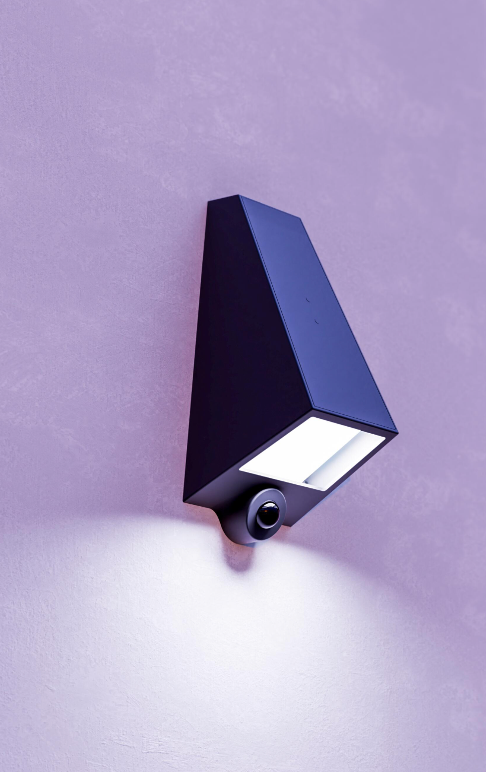 NOGAL solar wall light – 19.2 × 9 × 8.5 cm