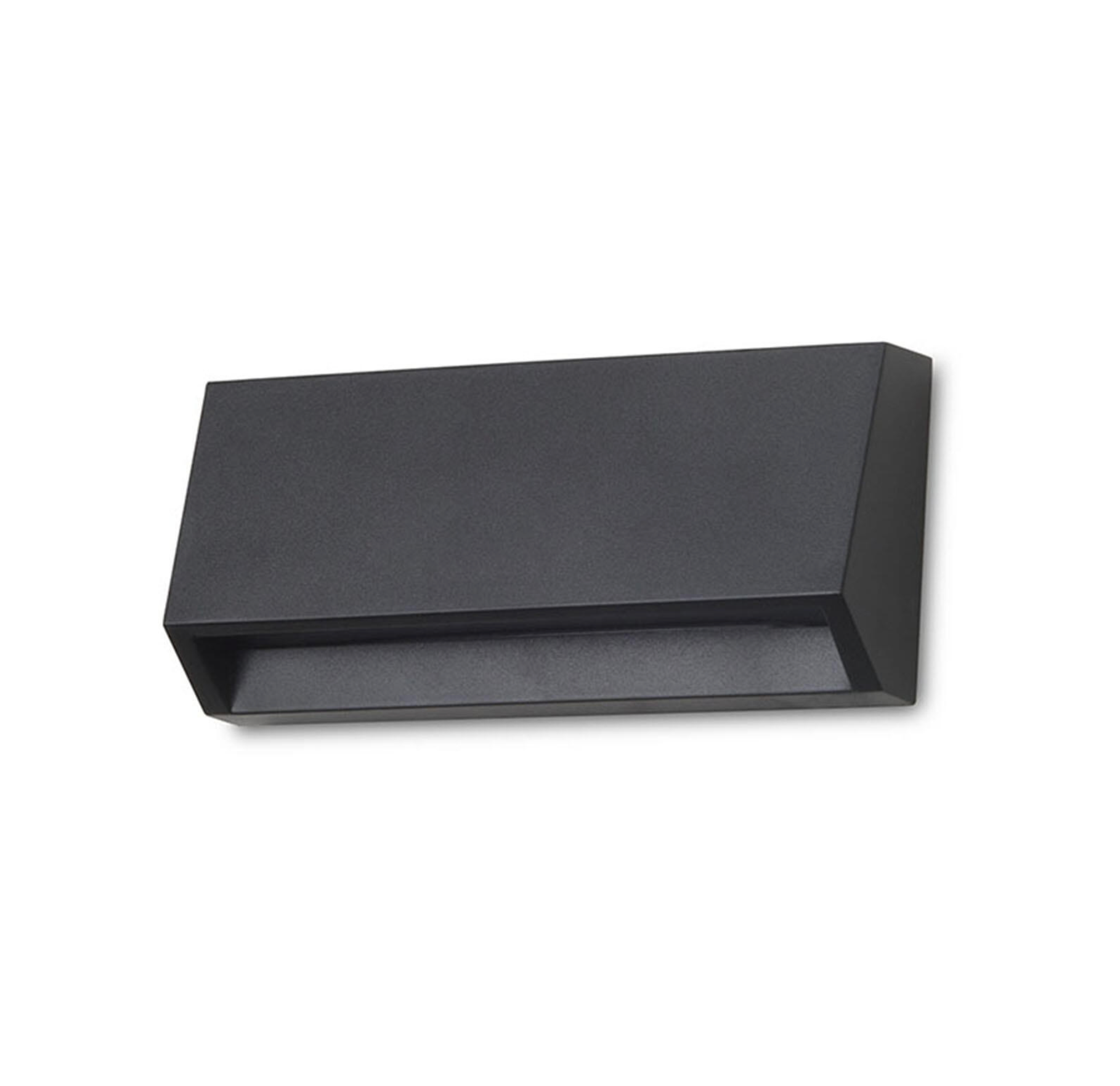 GROVE outdoor LED wall light – 10 × 3.3 × 6 cm