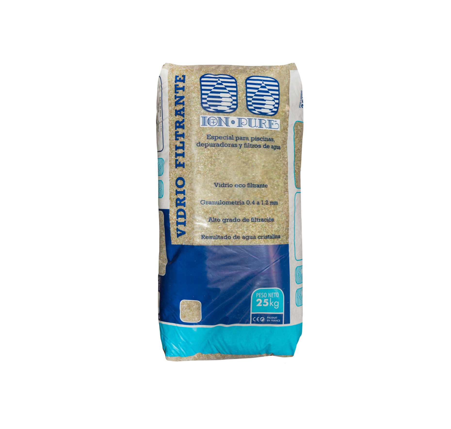 Filter glass – 25 kg bag – high-quality quartz filling