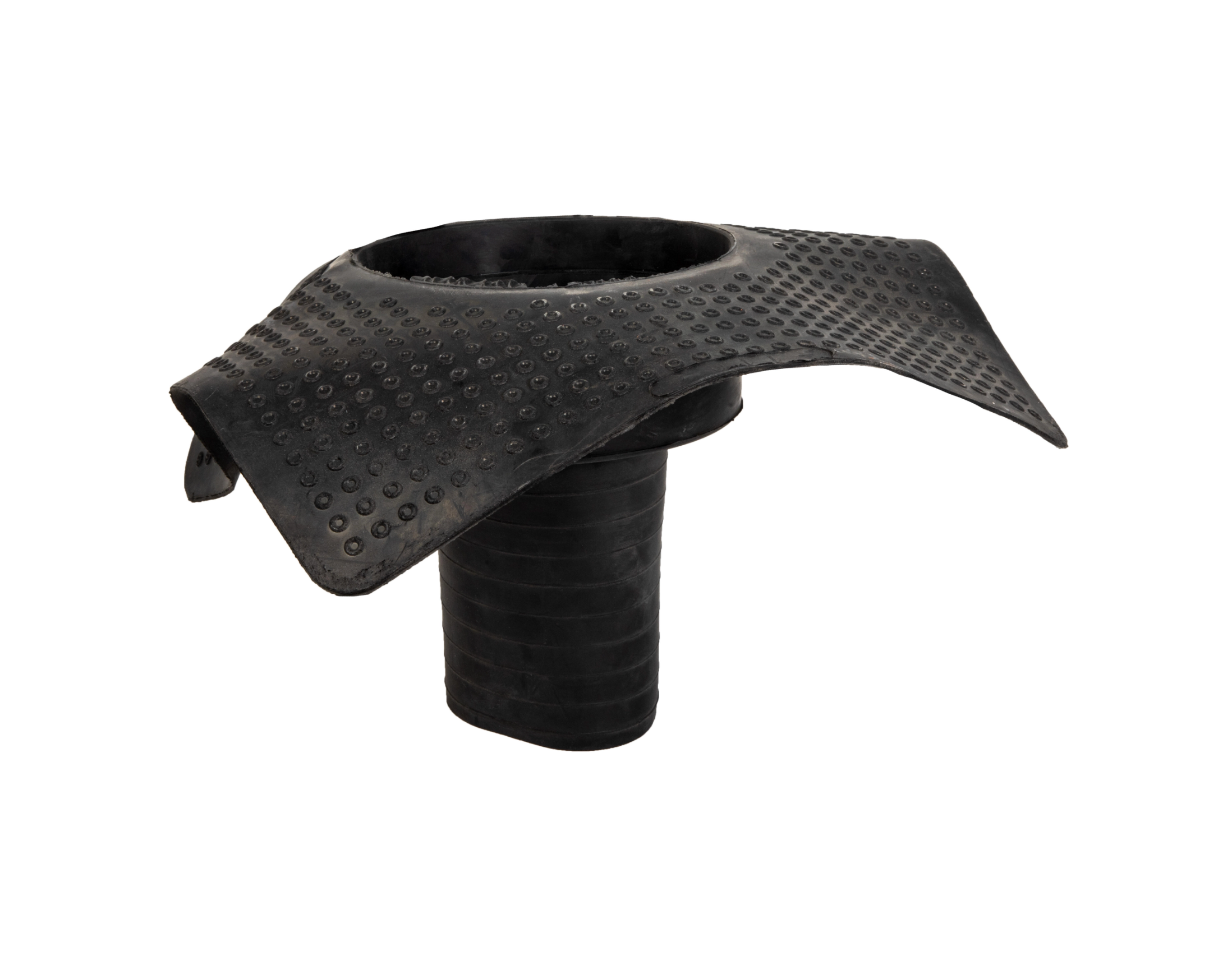 EPDM cover collar with vertical drain – Ø110mm – Cazoleta sifónica EPDM
