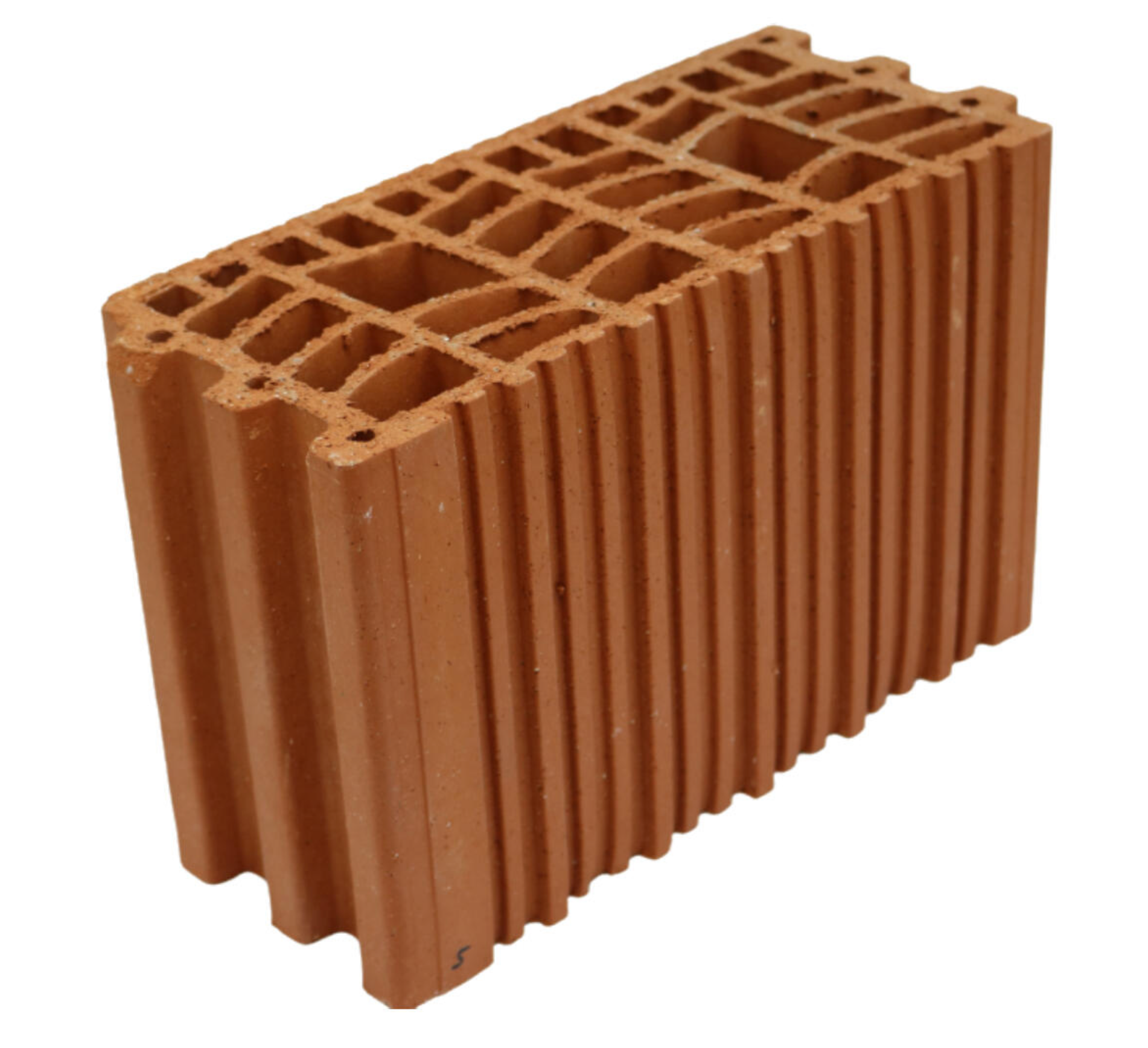 Terrakotta-Termoblock (Termocerámico) – 30 × 19 × 14 cm