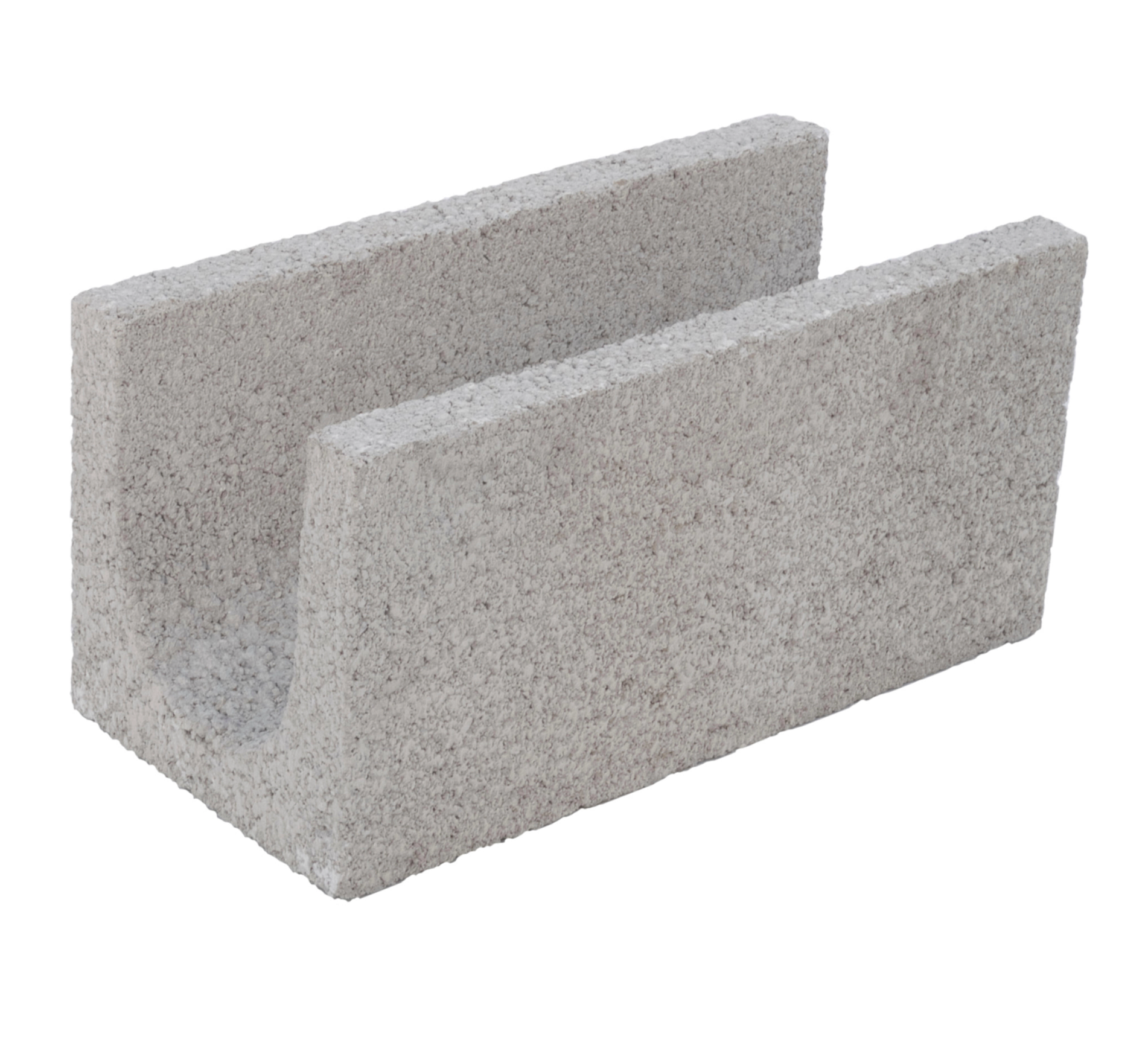 Beton-Zuncho (U‑Block) – 39 × 19 × 19 cm