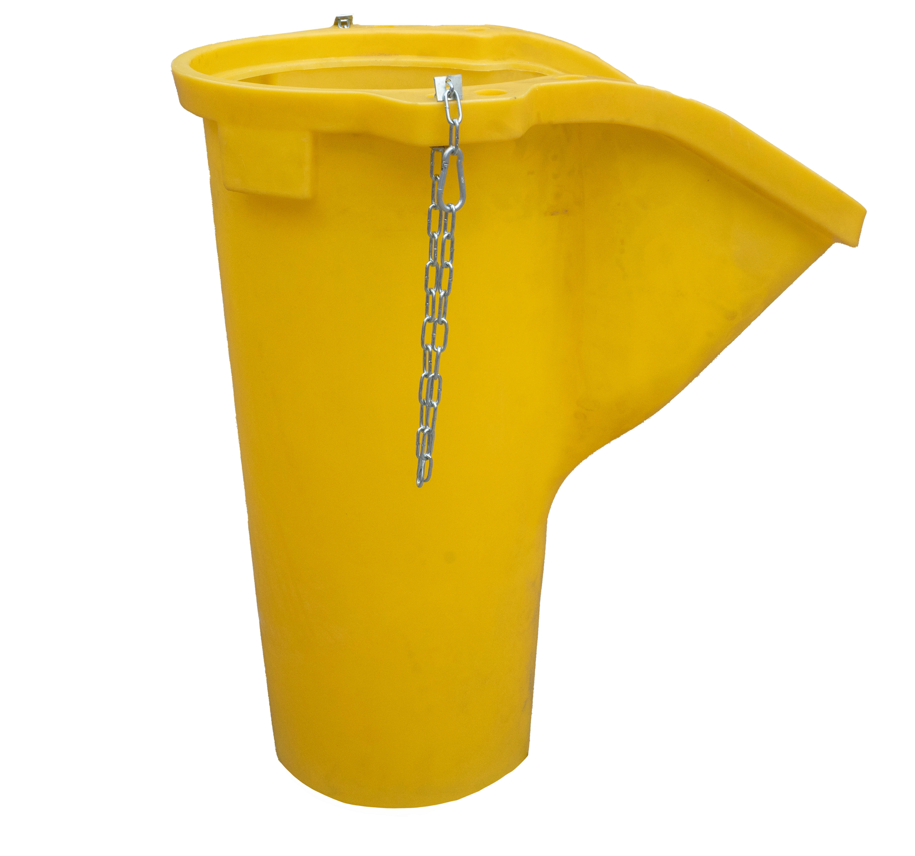 Schuttrichter für Schuttrutsche – 48 cm Ø unten, 1,13 m Höhe