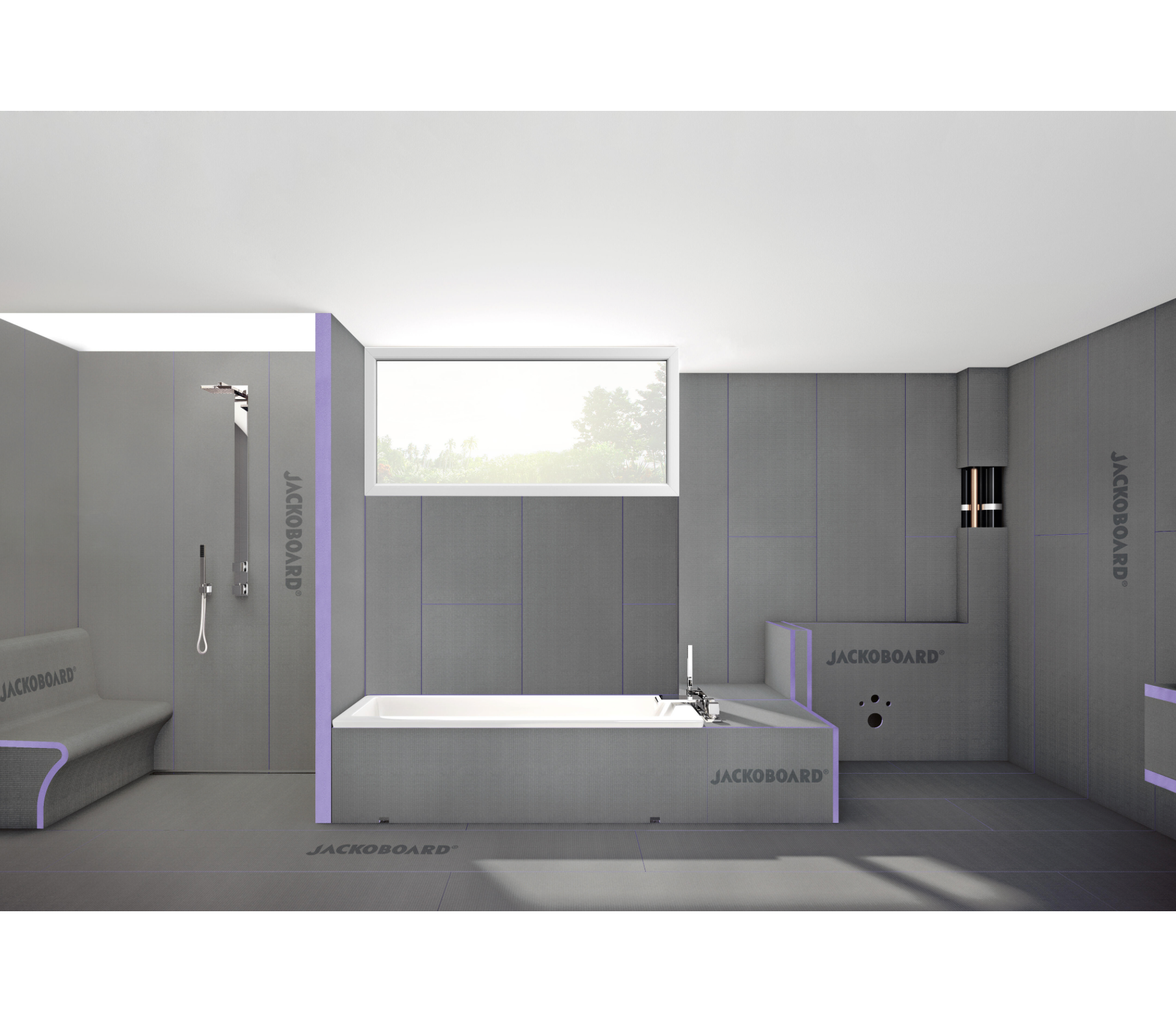 XPS-Bauplatte Jackoboard® Plano – 1 300 × 600 × 6 mm – 12,37 €/m²