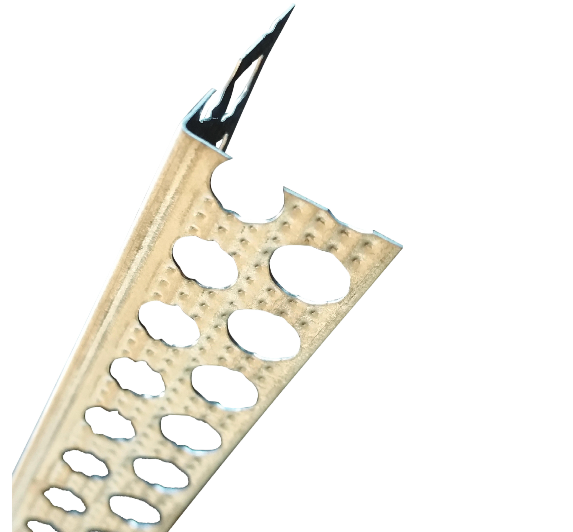 ملف حماية حافة فولاذي مثقب للألواح الجبسية – 2.50 متر