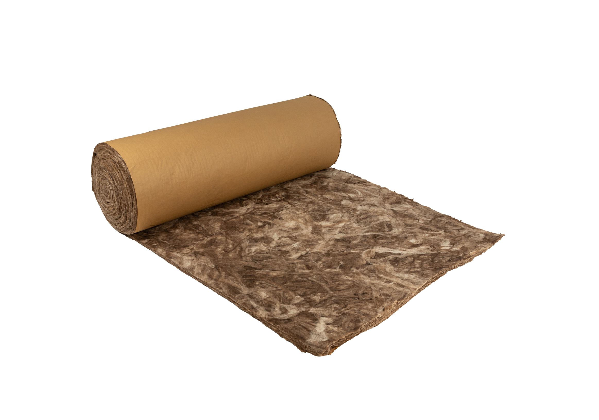 Glass wool insulation roll Kraft TI-212 – 12.20 m × 1.20 m × 8 cm– 3,48 €/m²