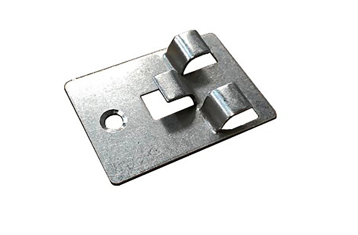 Stainless steel C-connection clip with screw – 25 pieces – 0.37 € each