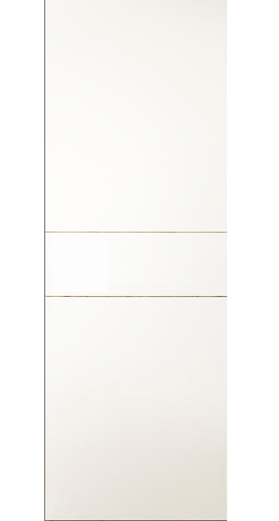 Türblatt, weiß lackiert – 62,5 cm