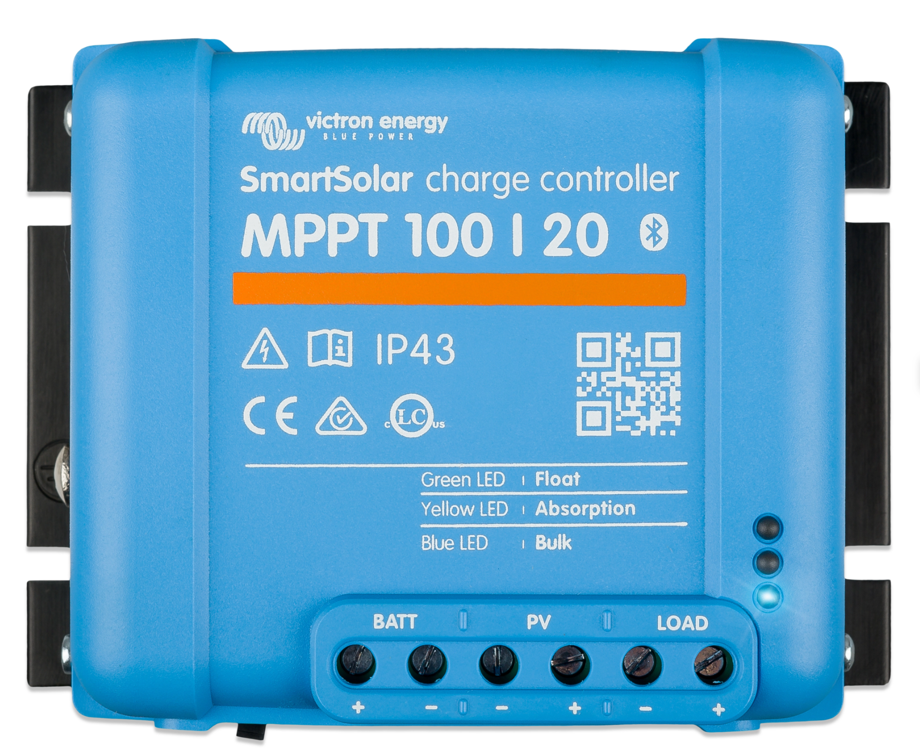 Victron SmartSolar MPPT 100/20 – Zonne-laadregelaar met Bluetooth (12/24/48 V, 20 A)