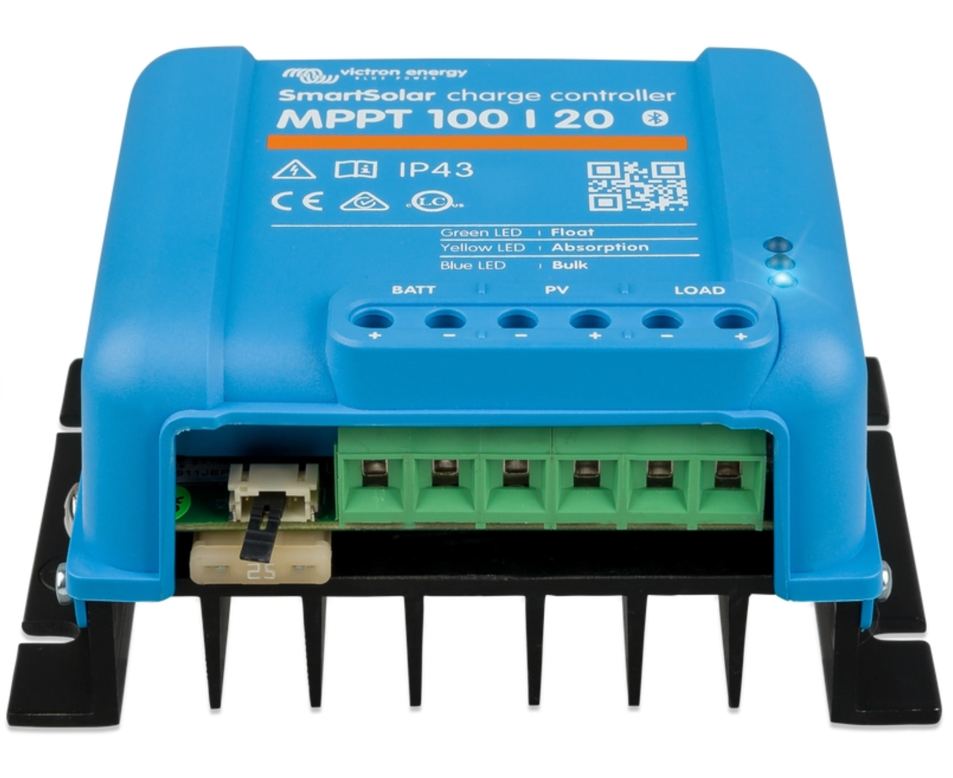 Victron SmartSolar MPPT 100/20 – Zonne-laadregelaar met Bluetooth (12/24/48 V, 20 A)