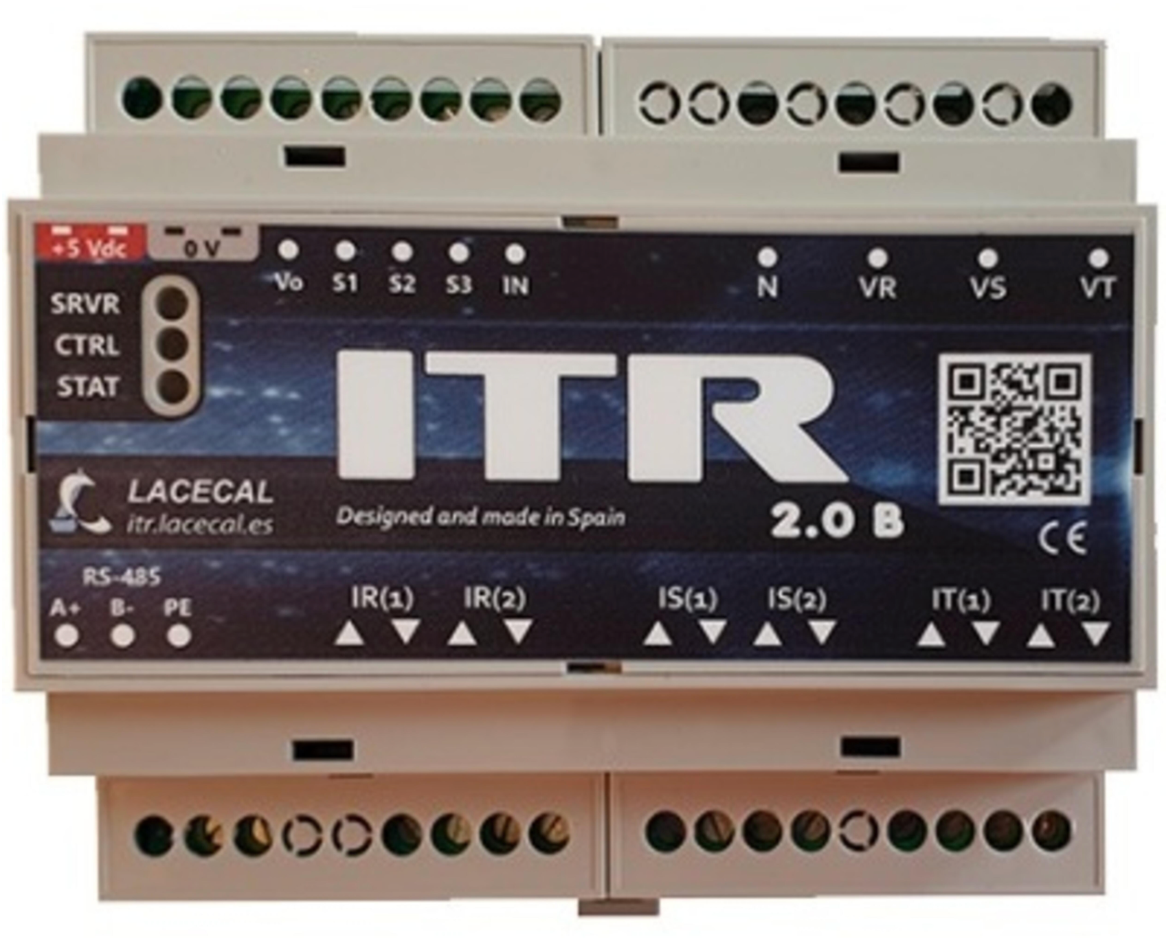 Lacecal ITR 2.0 / 5A energy meter – complete system for self-consumption and zero feed-in