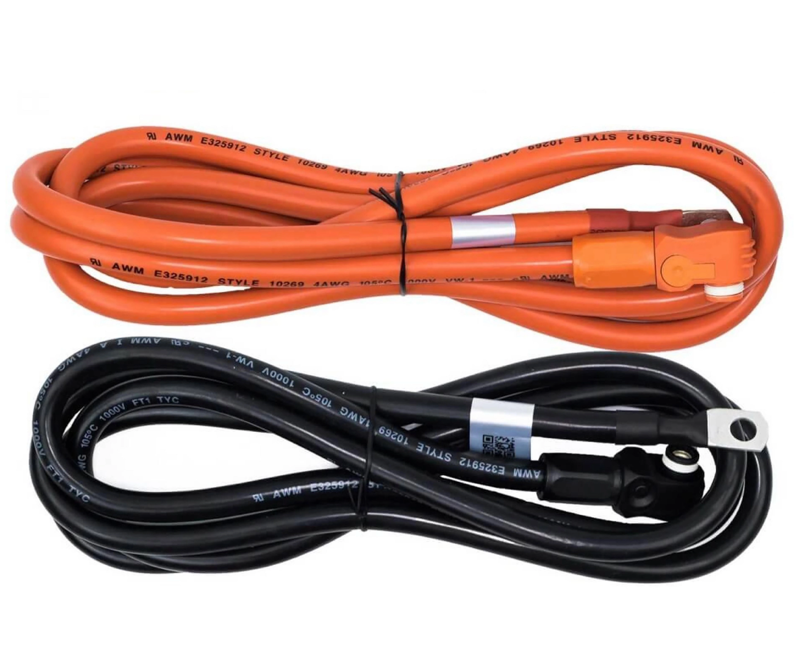 Pylontech battery connection cable – 2 × 2 m (positive & negative),