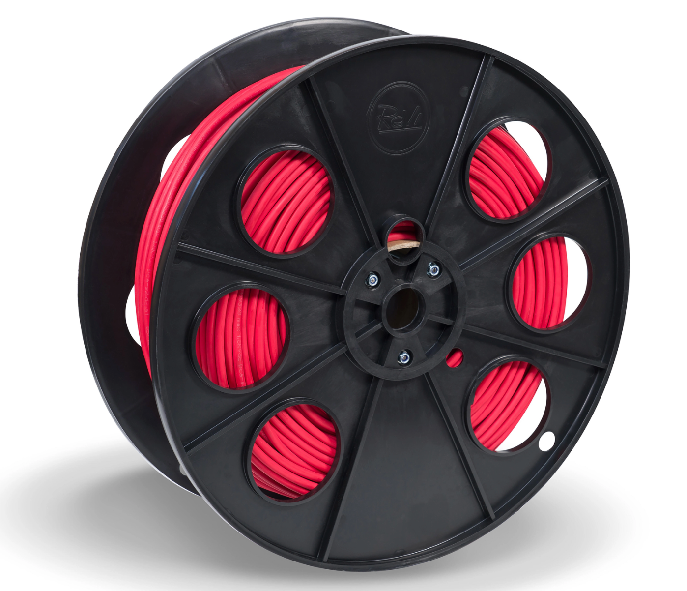 H1Z2Z2‑K Solar cable – 6 mm², red, 100 m roll, halogen-free