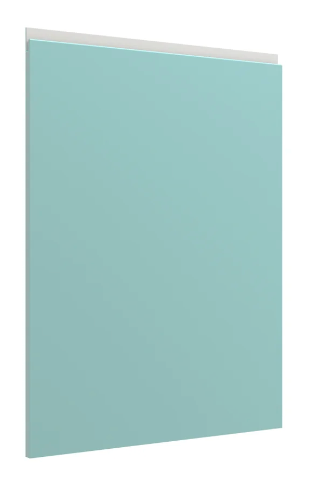 Lyon kitchen – Aguamarina, high gloss – 260 m kitchen length