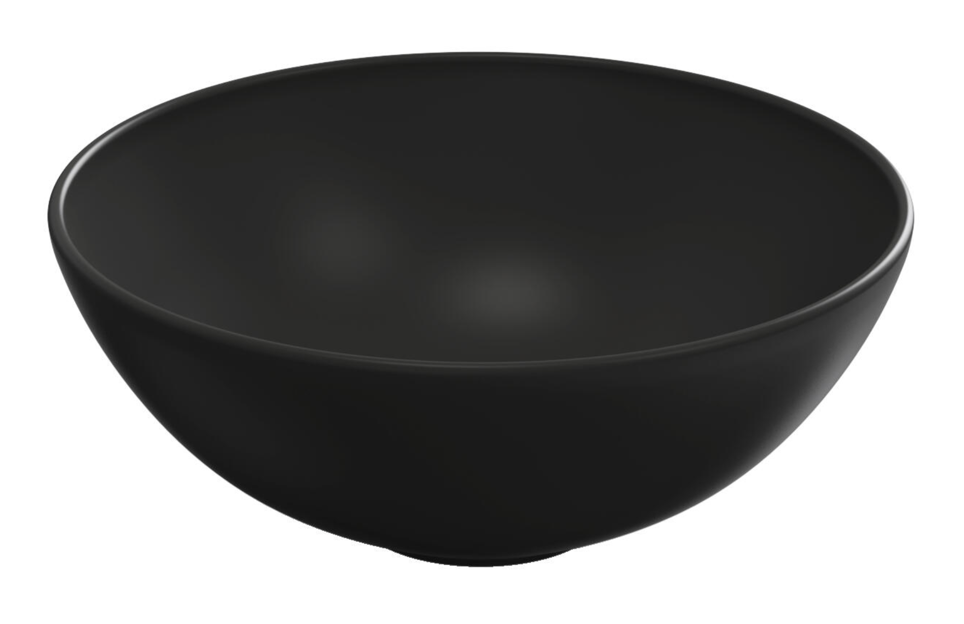 Bol countertop washbasin 36 cm – Matt black