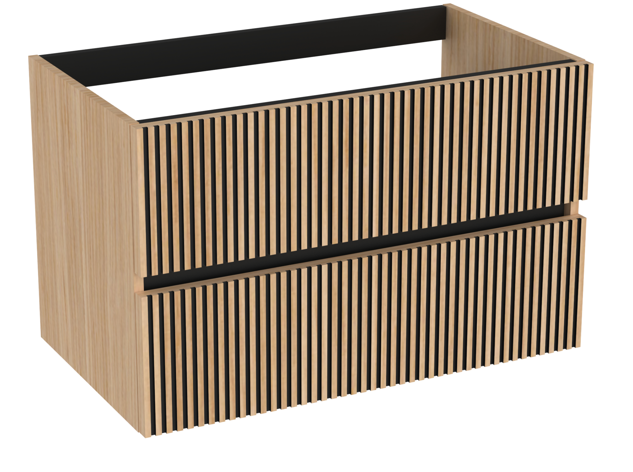 BADEZIMMERSCRANK Paços de Ferreira 80CM EICHE ENFER