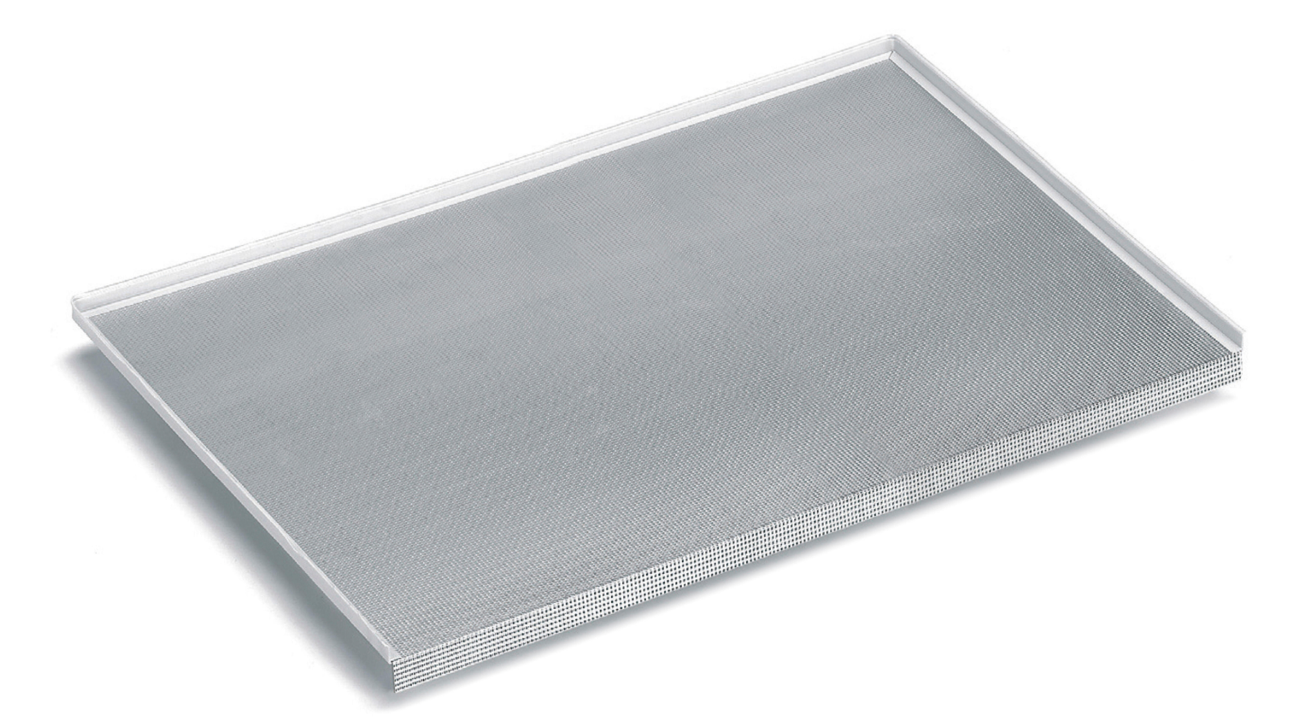 Aluminum protective plate for base cabinet under the sink – 90 cm – with rubber strip