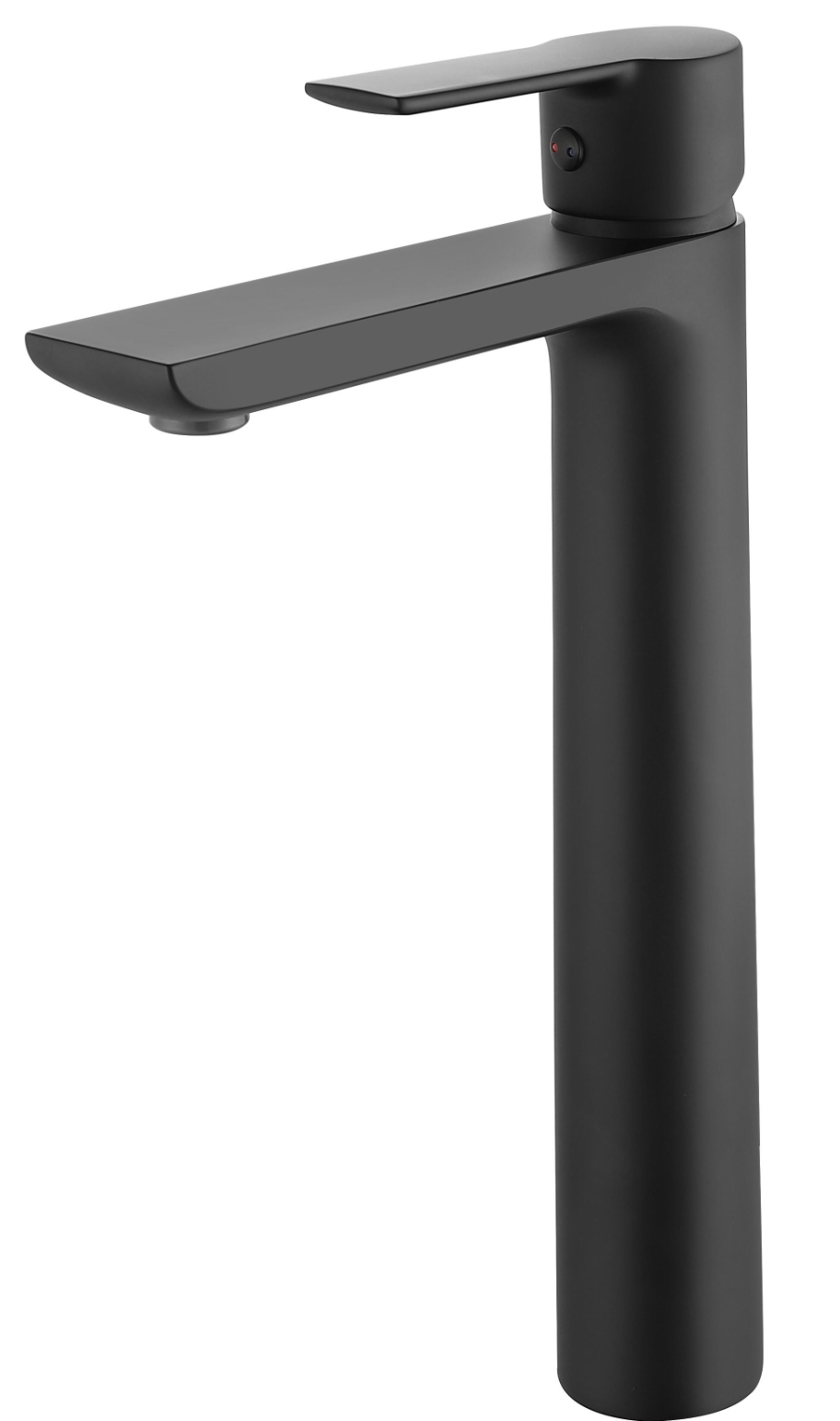 Single-lever basin mixer Hamburg – Matt black – Brass