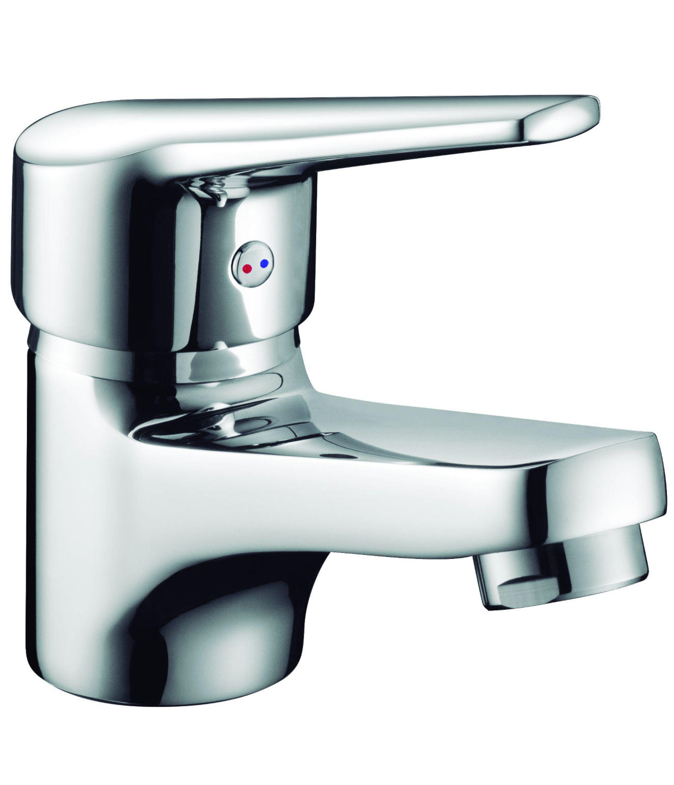 Brooks single-lever basin mixer – chrome – brass
