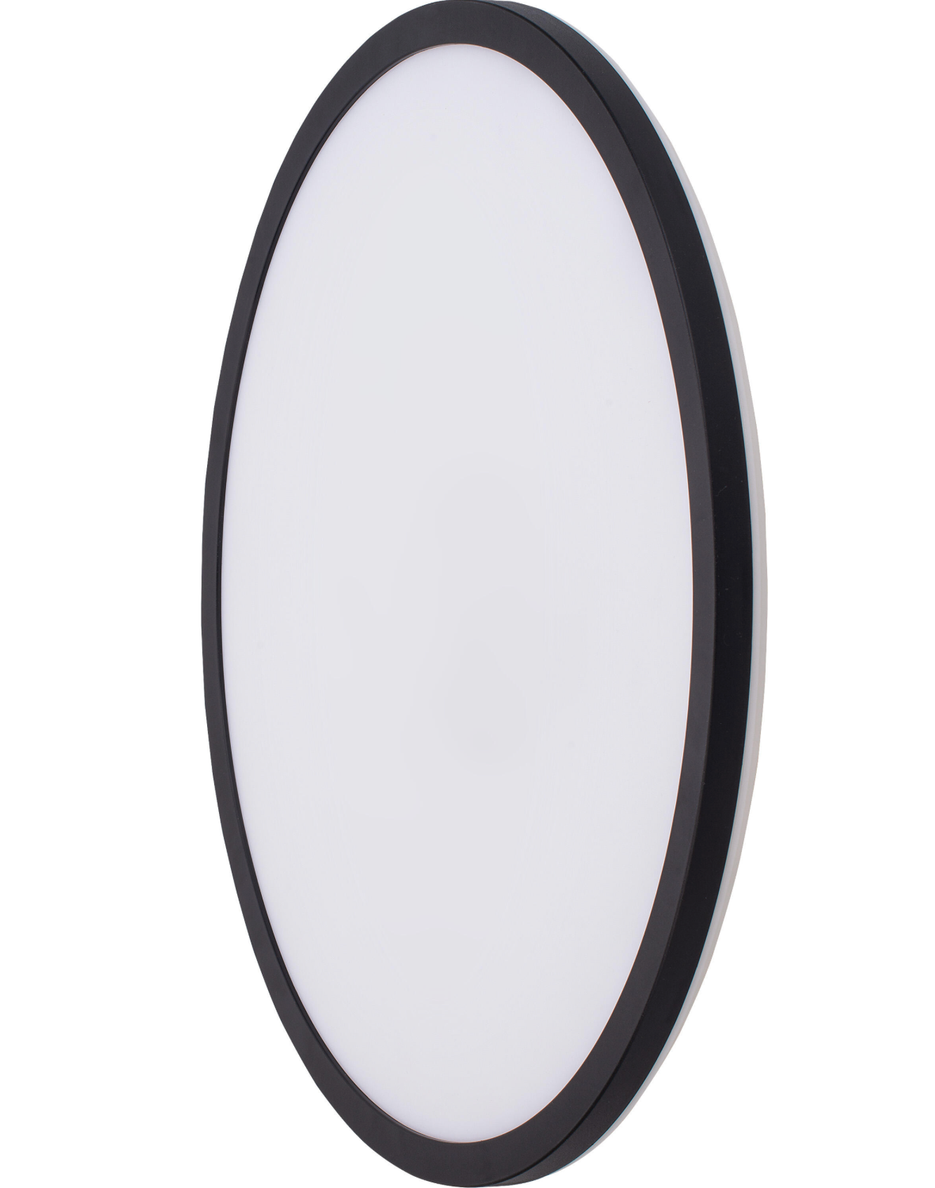 Round LED ceiling light, 40 cm, 25 W, 2700 lm, IP44 – color temperature selectable via switch