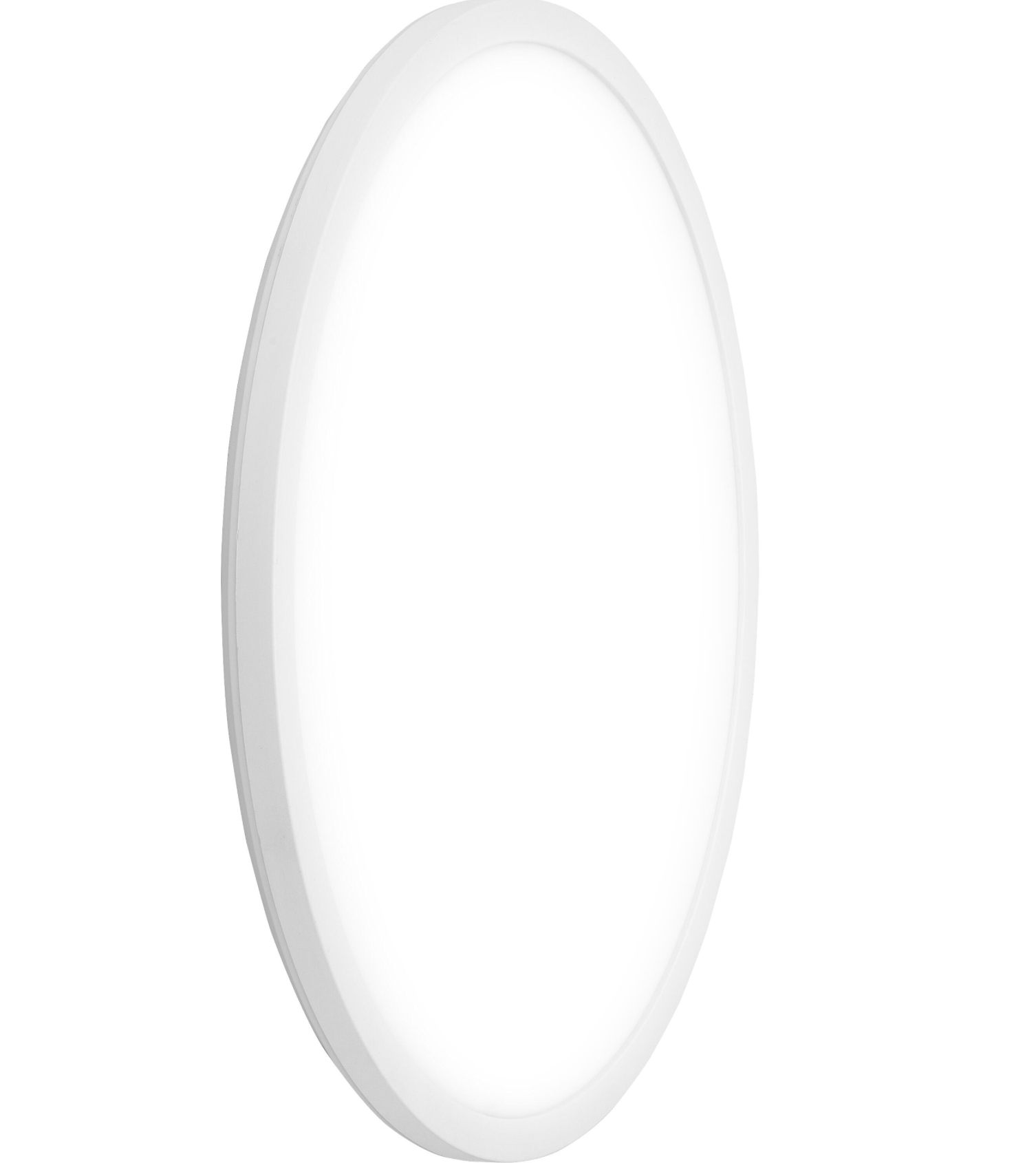 Round LED ceiling light, 40 cm, 25 W, 2700 lm, IP44 – color temperature selectable via switch