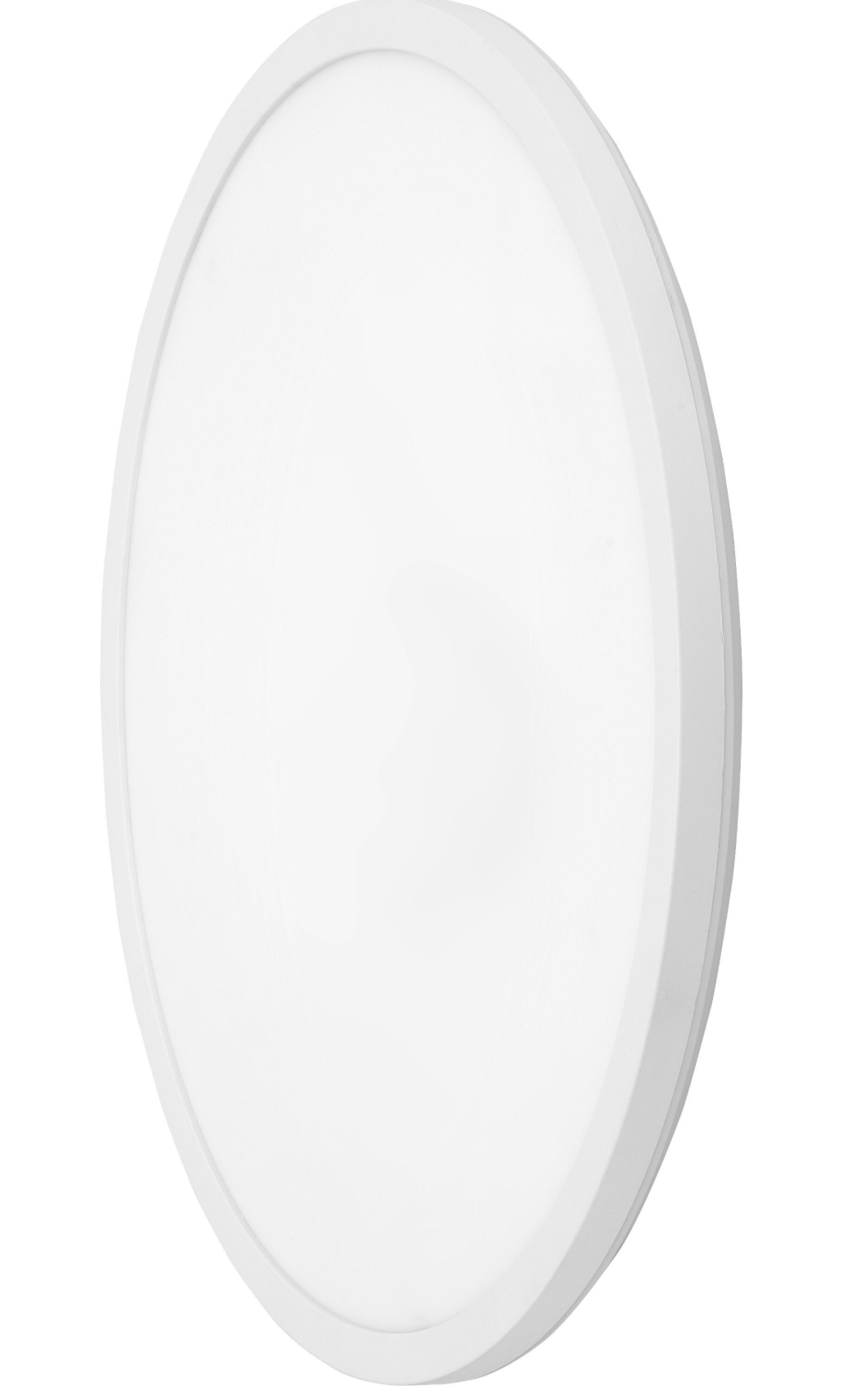 Round LED ceiling light, 40 cm, 25 W, 2700 lm, IP44 – color temperature selectable via switch