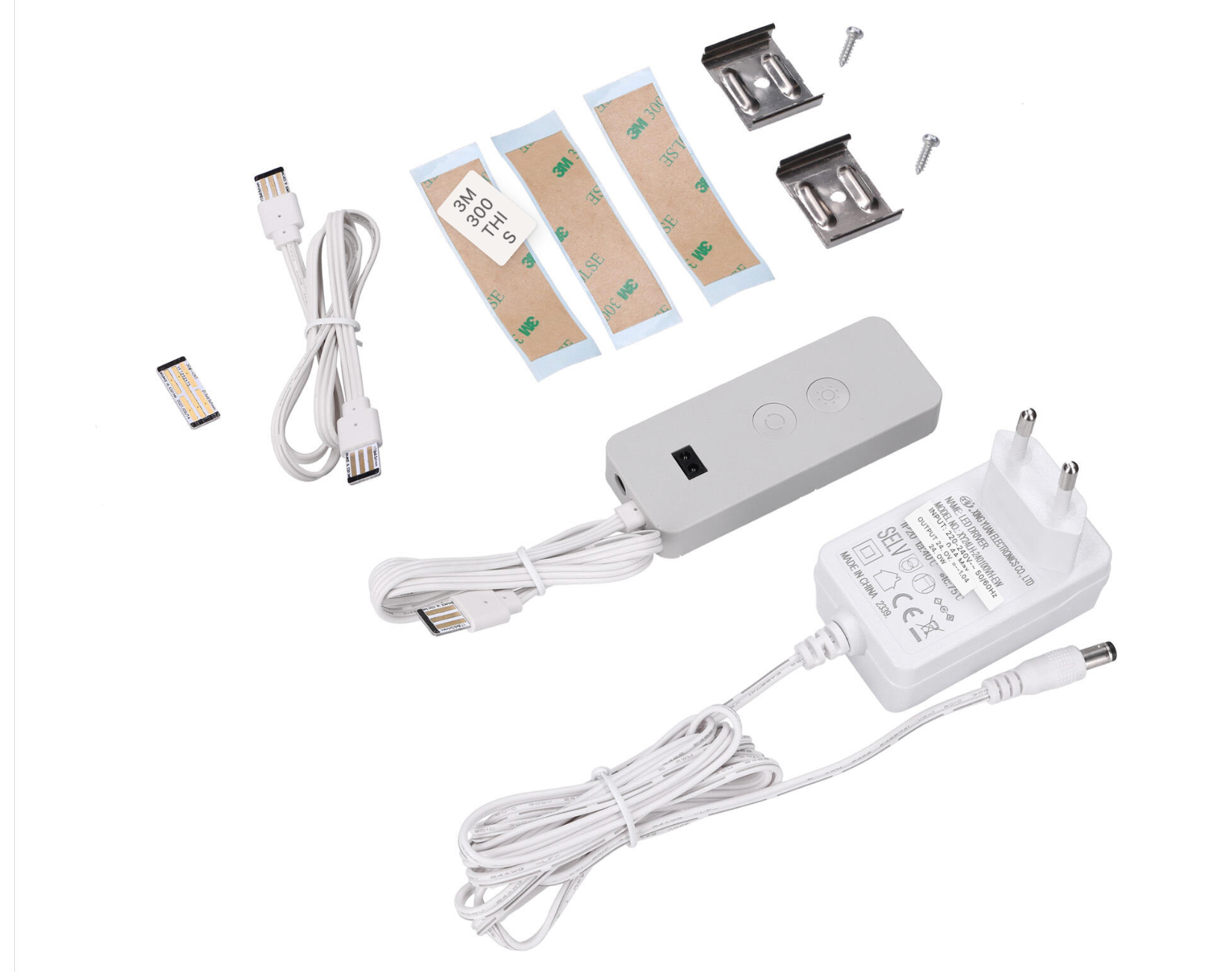 LED power supply for flat 24W LED Regleta with motion sensor