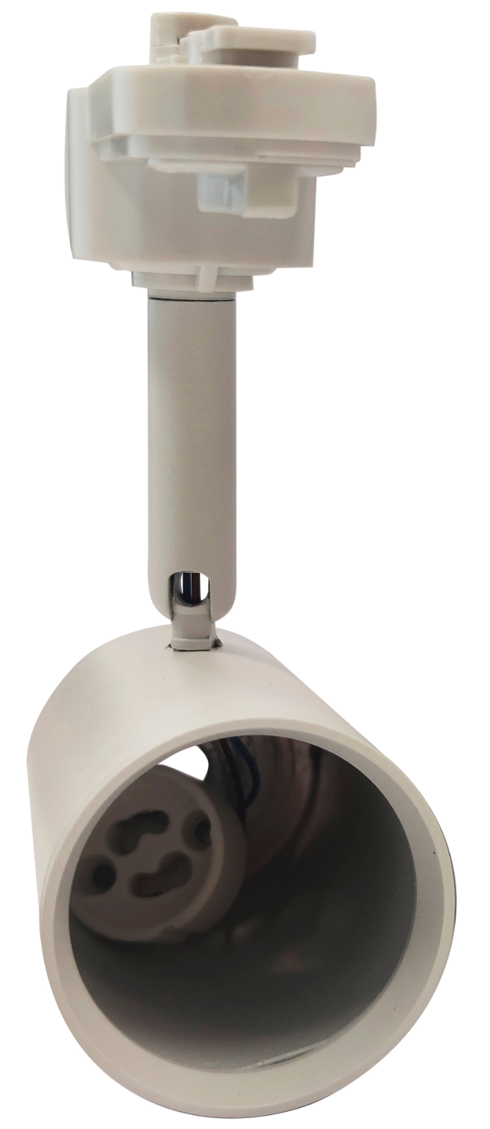 Single-phase track spotlight 14 cm – White – GU10 socket