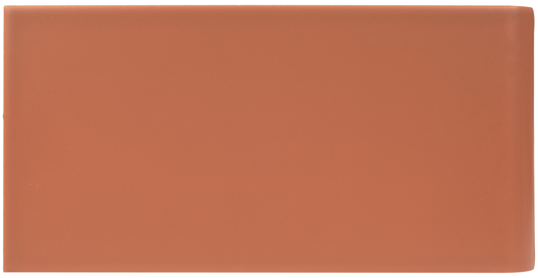 Red ceramic tile – 14 × 28 cm