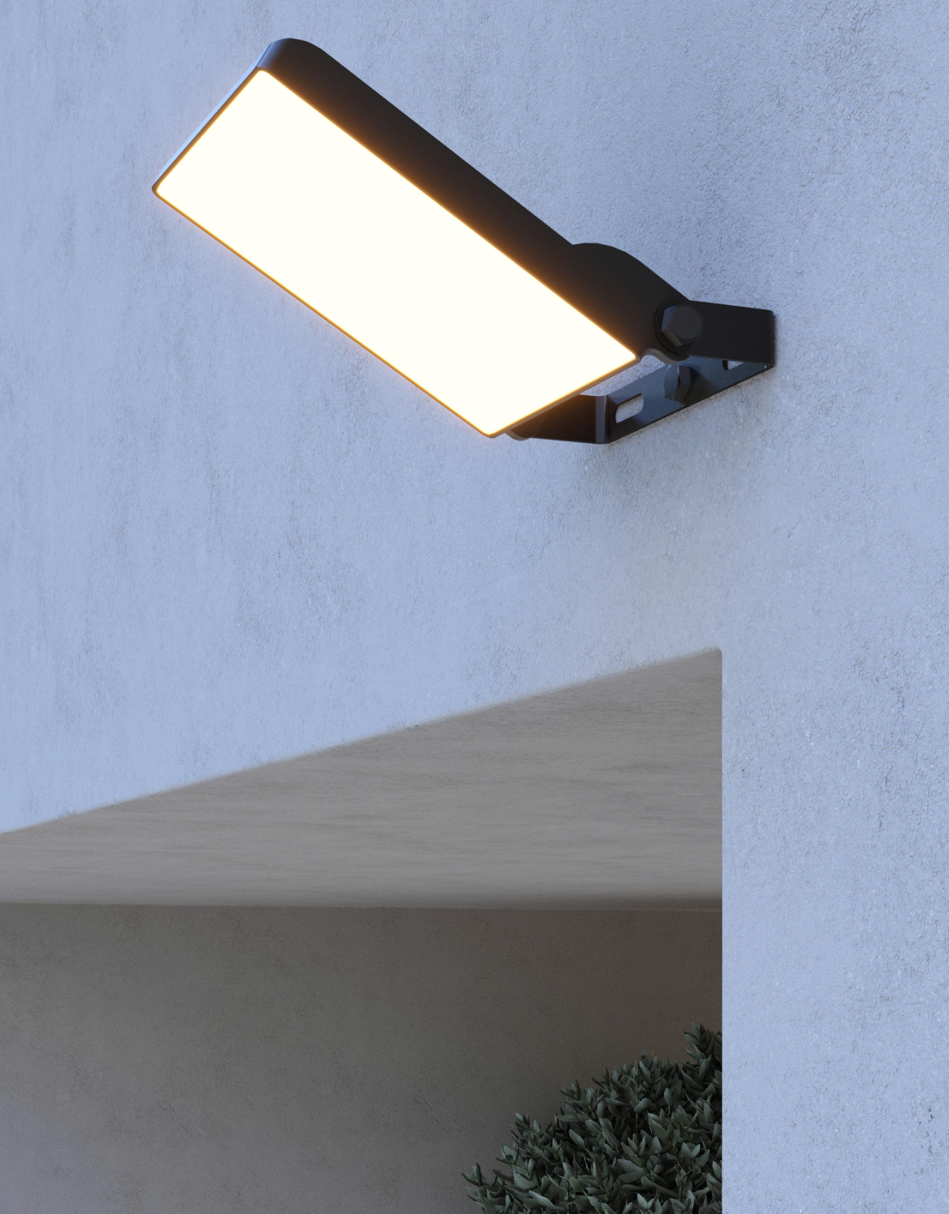 LED floodlight 20W CCT – Outdoor lighting – 17 × 14 × 3 cm