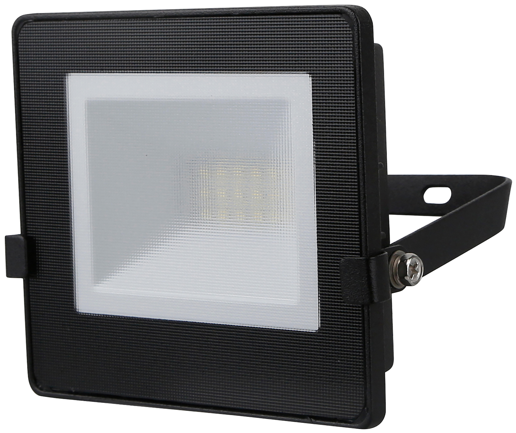 LED floodlight 10W Black – Neutral white – IP65 – 12.8 × 12 cm