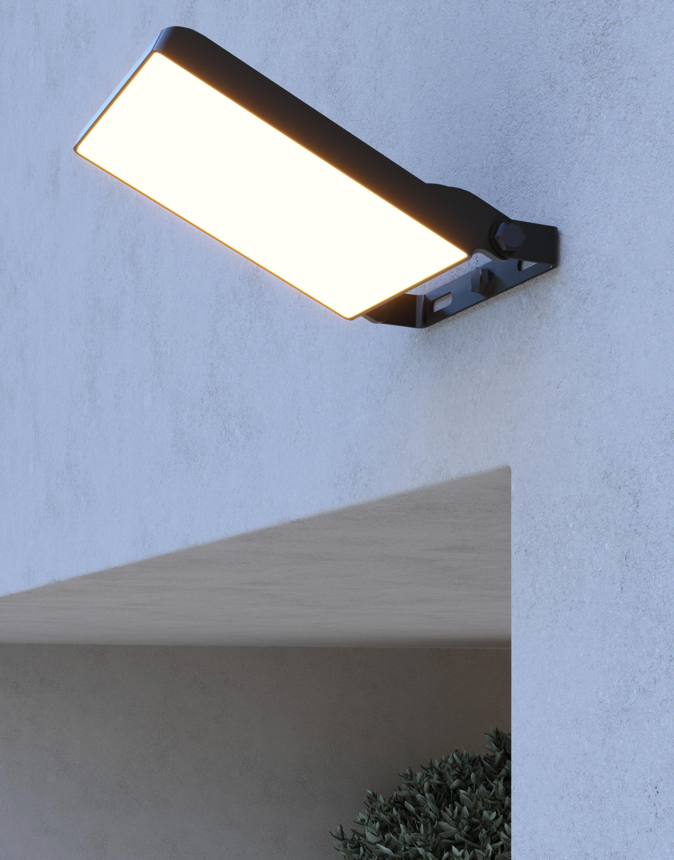 LED floodlight 30W CCT – Outdoor lighting – 19 × 16 × 3 cm