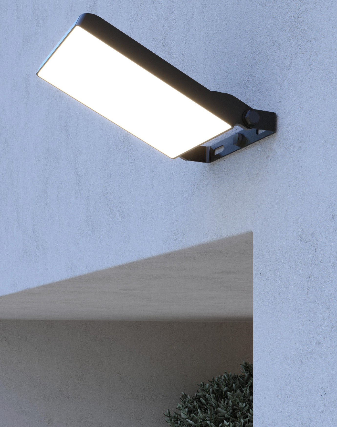 LED floodlight 30W CCT – Outdoor lighting – 19 × 16 × 3 cm