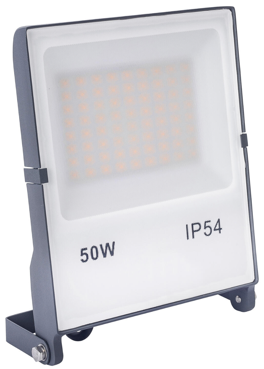 LED floodlight 50W CCT – Outdoor lighting – 21 × 18 × 3 cm