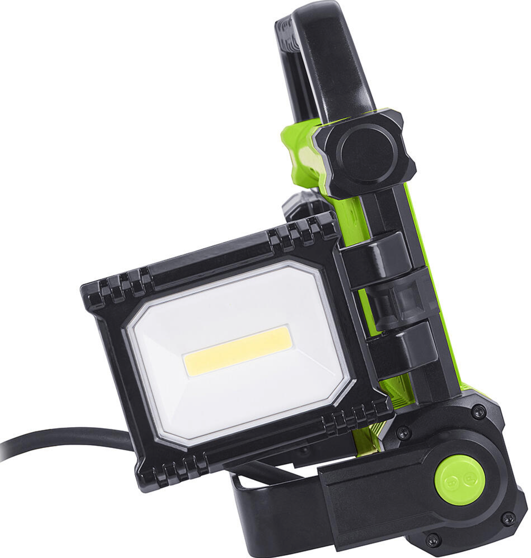 Portable LED projector 50W – 24 × 4.6 × 21.3 cm, IP54, 5000 lm