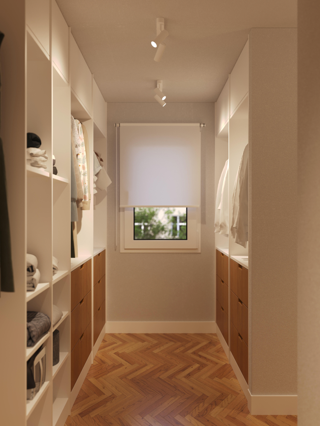 2-bulb LED spotlight “Logos” – 8.4 W – Neutral white – White – IP20 – Dimensions 36.5 × 5.5 × 15.6 cm