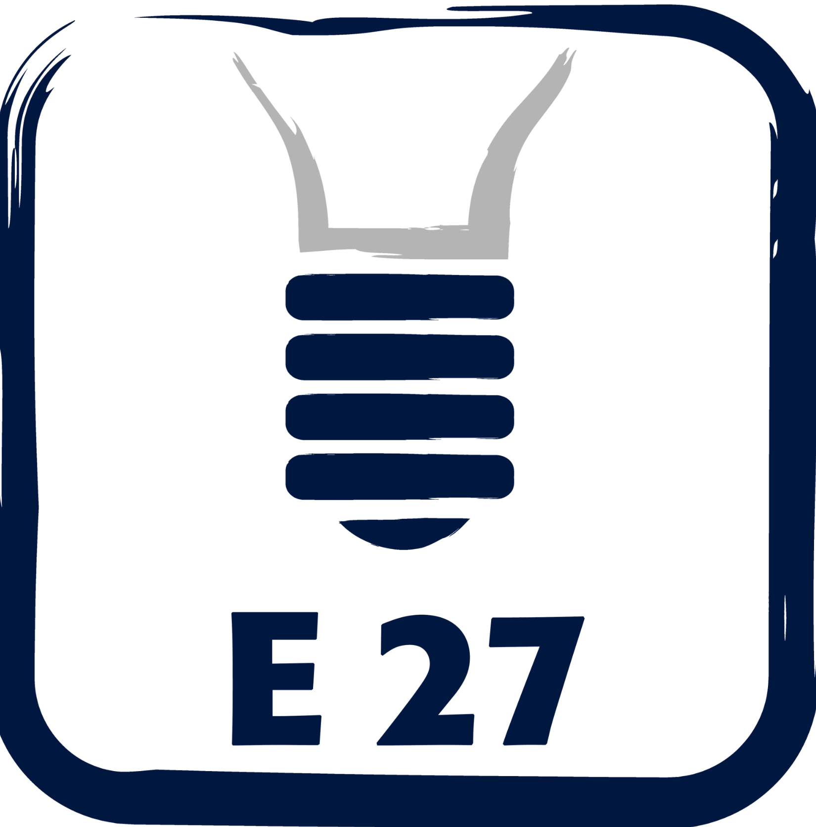 LED bulb E27 – 3.4 W, 470 lm, warm white (2700 K), energy efficiency D