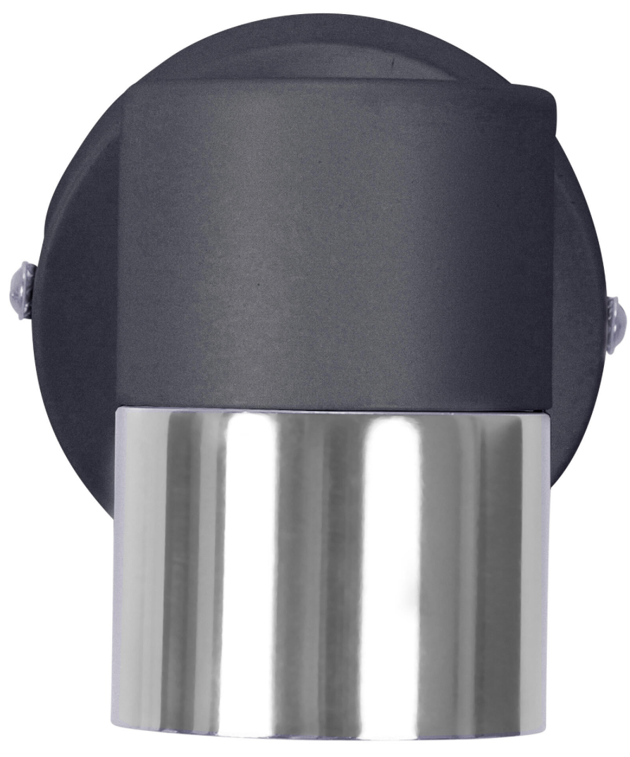 Single-bulb LED spotlight “Cloc” – Black – GU10 – IP20