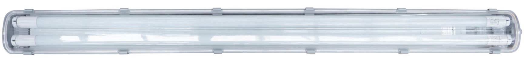 LED recessed luminaire 2×10 W cool white IP65