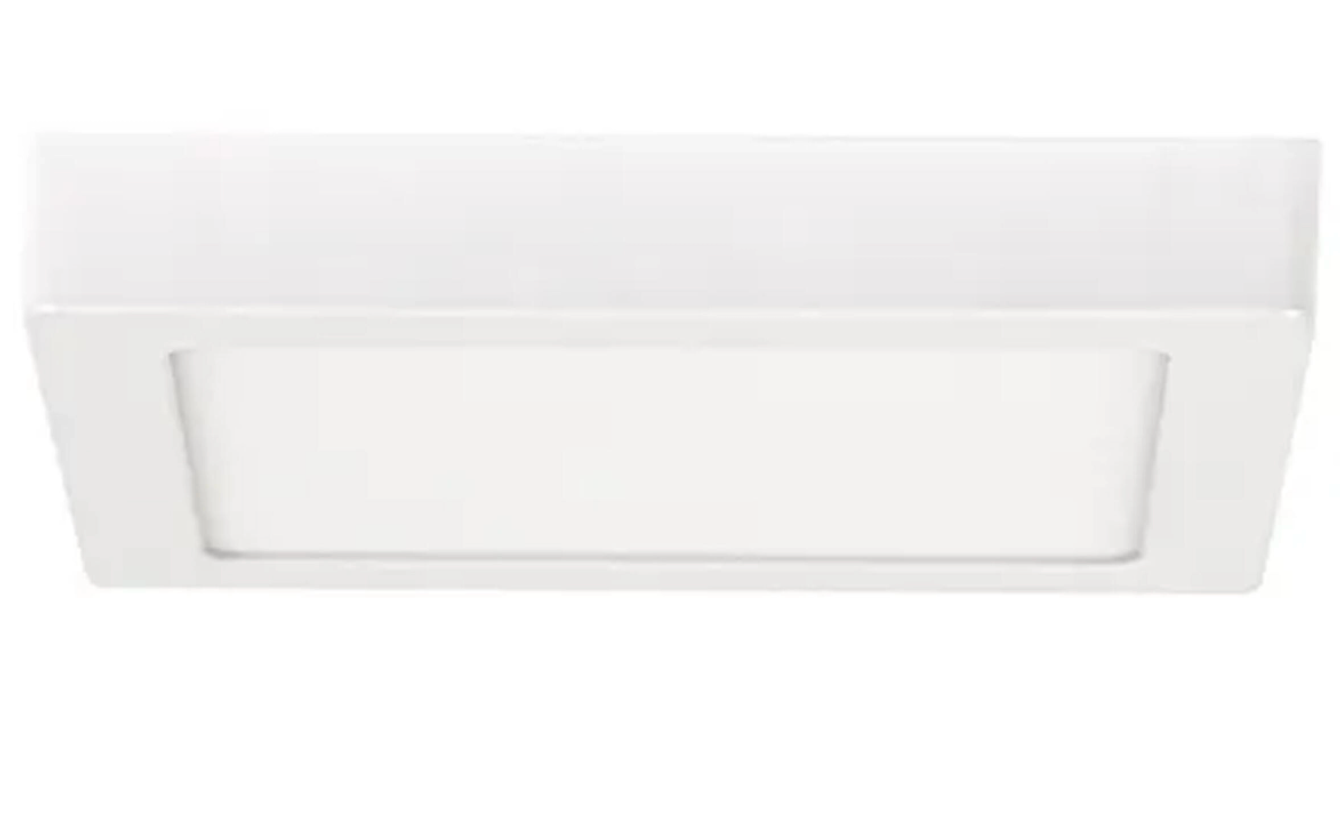 LED surface light, square, white, 12 W – CCT (warm/neutral/cool white) – 1620 lm